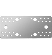 ЗУБР КП-2.5, 210 x 90 x 2.5 мм, цинк, крепежная пластина (31023-210)