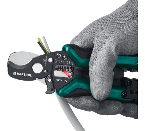 KRAFTOOL RC-11 K, 3 в 1, кабельные ножницы (22696-3) купить  в Сочи