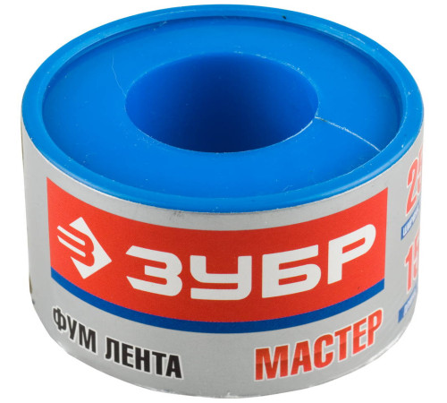 ЗУБР 0.1 мм х 25 мм х15 м, 0.40 г/см3, ФУМ лента (12373-25-040) купить в Сочи ЗУБР 0.1 мм х 25 мм х15 м, 0.40 г/см3, ФУМ лента (12373-25-040) купить в Сочи