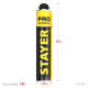 STAYER PRO, 750 мл, пистолетная, выход до 35 л, всесезонная, монтажная пена, Professional (41135) купить в Сочи