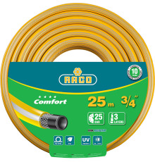 RACO COMFORT, 3/4″, 25 м, 25 атм, трёхслойный, армированный, поливочный шланг (40303-3/4-25) RACO COMFORT, 3/4″, 25 м, 25 атм, трёхслойный, армированный, поливочный шланг (40303-3/4-25)