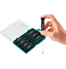 KRAFTOOL Precision 7, 7 предм., Набор отверток (25686)