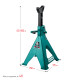 KRAFTOOL S-PIN, 6 т, 415 - 605 мм, усиленная страховочная подставка со штифтом (43465-6) купить в Сочи