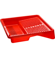 ЗУБР 360 х 360 мм, 1.3 л, для валика 270 мм, малярная пластмассовая ванночка, Профессионал (06055-27)