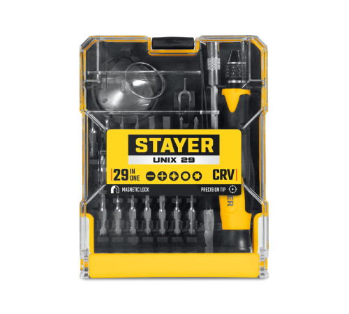 STAYER UNIX-29 набор для точных работ (25614) купить  в Сочи