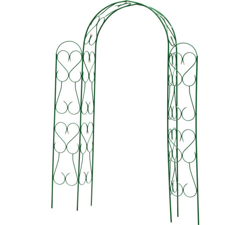 GRINDA АМПИР, 240 х 120 х 36 см, угловая, разборная, стальная, декоративная арка (422253) купить  в Сочи