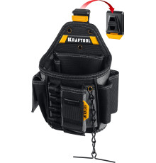 KRAFTOOL KP-13E поясная сумка с быстросъёмным креплением FastClip, 280 х 200 мм (38772)