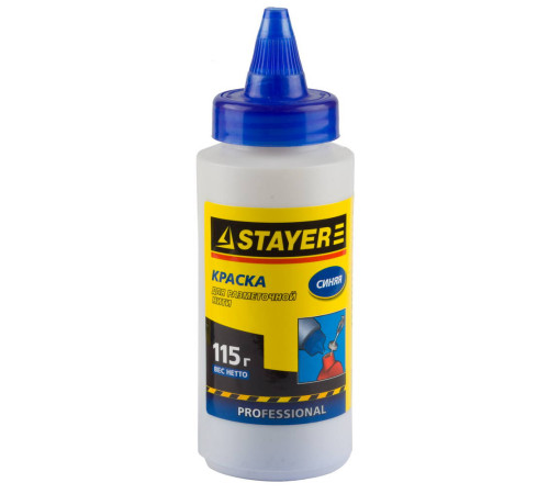 STAYER 115 г, синяя, краска для разметочной нити (2-06401-1) купить в Сочи STAYER 115 г, синяя, краска для разметочной нити (2-06401-1) купить в Сочи