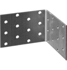 ЗУБР УКР-2.0, 60 x 80 x 80 x 2 мм, цинк, равносторонний крепежный уголок (310206-060-080)