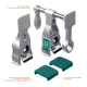 KRAFTOOL PC-34-11, 3/4″, трубная струбцина (32301-2) купить в Сочи