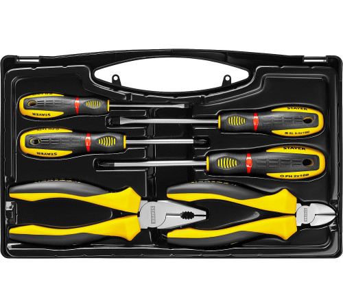 STAYER Hercules, 6 предм., набор губцевого инструмента (2202-H6) купить  в Сочи