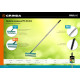 GRINDA PR-12T ALU, 380 х 95 х 1500 мм, 12 витых зубцов, углеродистая сталь, алюминиевый черенок, садовые грабли, PROLine (39585) купить в Сочи