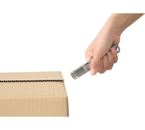 OLFA металлический корпус, безопасный нож с трапециевидным лезвием (OL-SK-12) купить  в Сочи