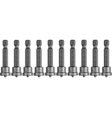 ЗУБР 10 шт, PH2, 50 мм, биты с ограничителем (26002-2-50-10) ЗУБР 10 шт, PH2, 50 мм, биты с ограничителем (26002-2-50-10)