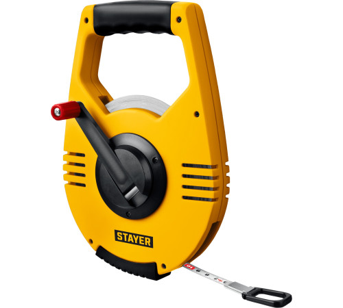 STAYER RACER 100 м геодезическая стальная мерная лента (34186-100) купить  в Сочи