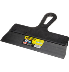 STAYER PROFlat, 250 мм, пластиковая ручка, нержавеющий фасадный шпатель, Professional (1008-25)