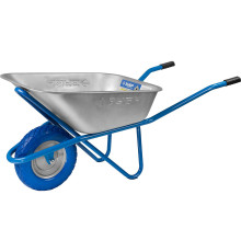 ЗУБР ПТ-200, 110 л, 220 кг, одноколесная, полиуретановое колесо, строительная тачка, Профессионал (39903) ЗУБР ПТ-200, 110 л, 220 кг, одноколесная, полиуретановое колесо, строительная тачка, Профессионал (39903)
