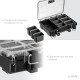 KETER ROC PRO GEAR 2.0 (14″) пластиковый органайзер, 7 съемных лотков (38376) купить в Сочи