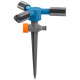 GRINDA RR-P, 75 м, 2 полив, 3 сопла, на пике, ударопрочный пластик, круговой распылитель, PROLine (40341) купить в Сочи