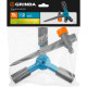 GRINDA RR-P, 75 м, 2 полив, 3 сопла, на пике, ударопрочный пластик, круговой распылитель, PROLine (40341) купить в Сочи
