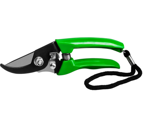 РОСТОК PC-71, 180 мм, углеродистая сталь, оксидированное покрытие, пластиковые рукоятки, компактный плоскостной секатор (423015) купить  в Сочи