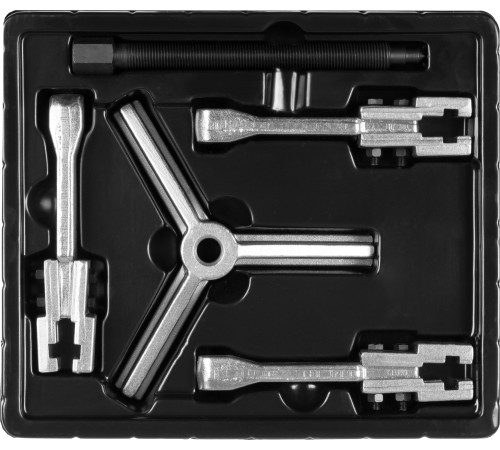 ЗУБР внешний d 30 - 130 мм, внутренний d 70 - 180 мм, раздвижной трехзахватный съемник, Профессионал (43312-180-150) купить  в Сочи