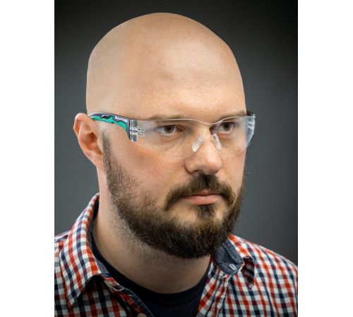 KRAFTOOL PULSAR, открытого типа, прозрачные, стекло увеличенного размера устойчивое к запотеванию, панорамные защитные очки (110460) купить  в Сочи