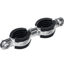 ЗУБР 3/4″, цинк, 8 шт, двойной трубный хомут (37890-25-29)