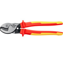 KRAFTOOL KSF-25V, d 13 мм, 250 мм, VDE, 1000 В, усиленный, диэлектрический кабелерез (23334-25V)