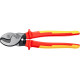 KRAFTOOL KSF-25V, d 13 мм, 250 мм, VDE, 1000 В, усиленный, диэлектрический кабелерез (23334-25V) купить в Сочи