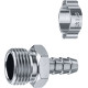 ЗУБР штуцер ″елочка″, 10 мм - 1/2″M, переходник с обжимным хомутом, Профессионал (64924-1/2-10) купить в Сочи