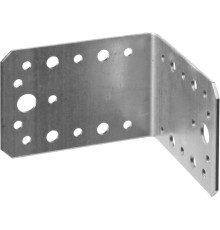 ЗУБР УК-2.0, 65 x 90 x 90 x 2 мм, цинк, крепежный уголок (310126-65-090)