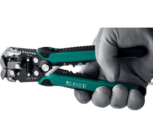 KRAFTOOL TK-8, 0.05 - 8 мм2, автоматический стриппер (22637) купить  в Сочи