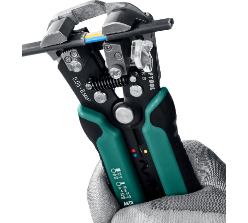 KRAFTOOL TK-8, 0.05 - 8 мм2, автоматический стриппер (22637) купить  в Сочи