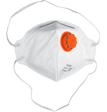 DEXX класс защиты FFP1, плоская, фильтрующая полумаска с клапаном выдоха (11102)