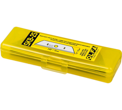 OLFA SK-12, 10 шт, 17.5 мм, из нержавеющей стали, трапециевидное лезвие (OL-SKB-2S/10B) купить  в Сочи