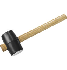 ЗУБР 230 г, чёрная, резиновая киянка (2050-40)