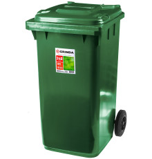 GRINDA МК-240, 240 л, 730 х 580 х 1060 мм, мусорный контейнер (3840-24)