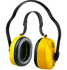 ЗУБР ВЕКТОР-27, защита до 107 дБ, противошумные наушники с двойным оголовьем (11372)