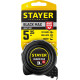 STAYER BlackMax, 5 м х 25 мм, рулетка с двумя фиксаторами, Professional (3410-05-25) купить в Сочи