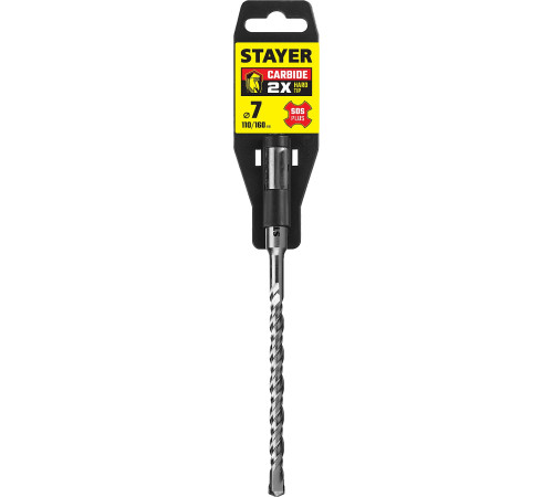 STAYER 7 x 160 мм, SDS-plus бур, Professional (2930-160-07) купить в Сочи STAYER 7 x 160 мм, SDS-plus бур, Professional (2930-160-07) купить в Сочи