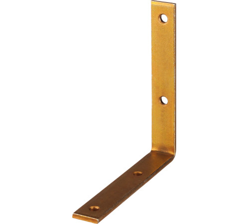 ЗУБР УМ-5.0, 150 x 150 x 25 x 5 мм, желтый цинк, узкий мебельный уголок (31031-150) купить  в Сочи