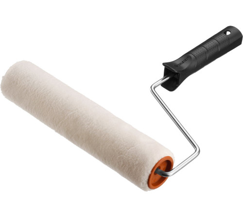 ЗУБР ОПТИМА-ВЕЛЮР, 40 х 240 мм, бюгель 6 мм, ворс 4 мм, полиэстер, для лаков и эмалей, малярный валик (03547-24) купить  в Сочи