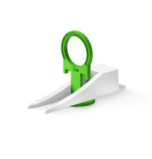 ЗУБР СВП КОЛЬЦО, комплект: 2,0 мм, зажим + клин, 50 + 50 шт, система выравнивания плитки (33832-H50)