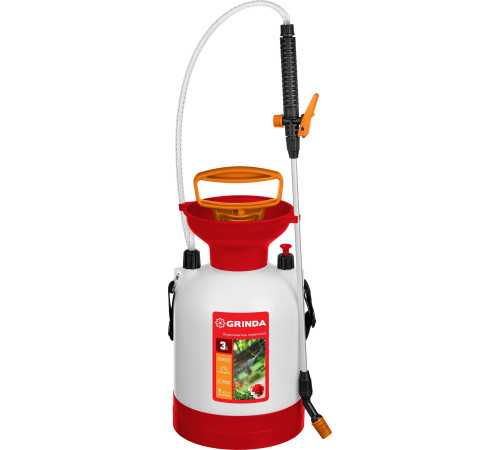 GRINDA TS-3, 3 л, широкая горловина, устойчивое днище, переносной опрыскиватель (8-425113) купить  в Сочи