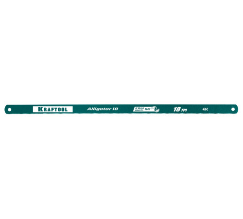 KRAFTOOL Alligator-18, 18 TPI, 300 мм, биметаллическое гибкое полотно по металлу (15942-18-S10) купить в Сочи KRAFTOOL Alligator-18, 18 TPI, 300 мм, биметаллическое гибкое полотно по металлу (15942-18-S10) купить в Сочи