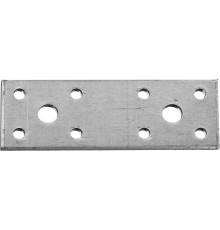 ЗУБР КП-2.0, 100 x 35 x 2 мм, цинк, крепежная пластина (310236-100-35)