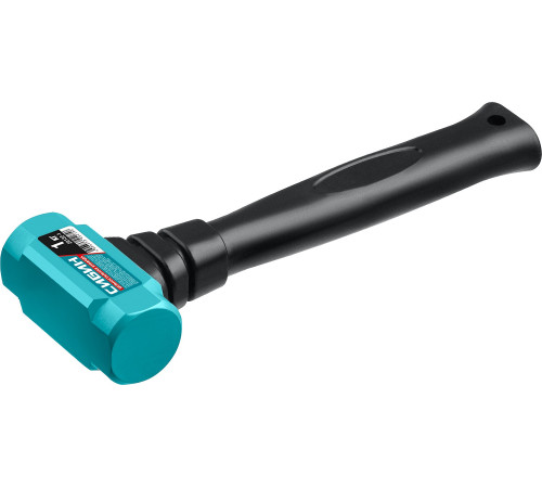 СИБИН 1 кг, 240 мм, цельностальная кувалда с обрезиненной рукояткой (20132-1) купить  в Сочи