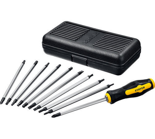 STAYER Hercules-20-in-1, 20 предм., отвертка с переставными стержнями (2513) купить  в Сочи