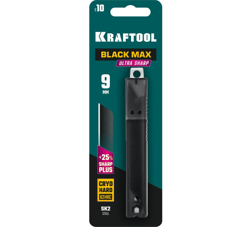 KRAFTOOL 9 мм, 10 шт, сегментированные лезвия (09602-09-S10) купить  в Сочи